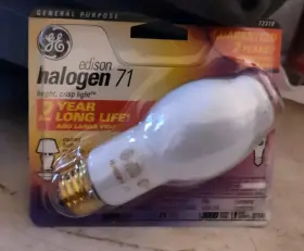 043168723107 GE Edison Halogen Bulb