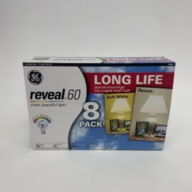 043168739610 GE Reveal Clean Light Bulb Pack