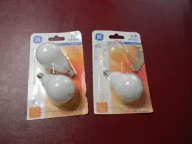 043168740388 GE Ceiling Fan Bulbs Frosted Intermediate Base