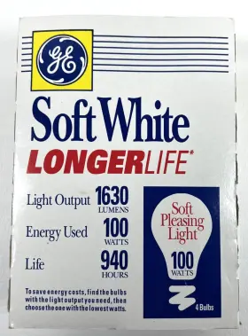 043168814478 GE Pack Nos Longer Light Bulbs #2