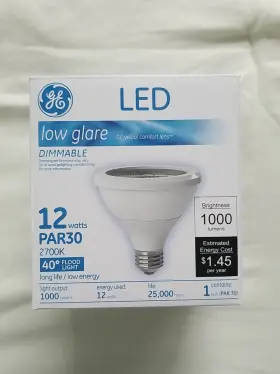 043168843959 GE Glare Dimmable Flood Light Watts