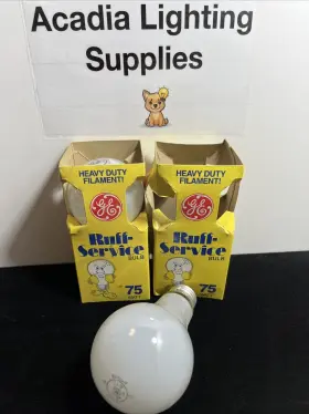 043168904117 GE Specialty Rough Service Ruff Light Bulb Pack