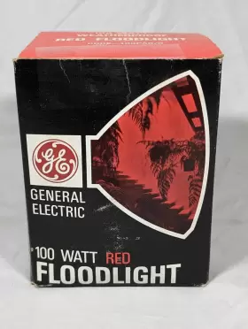 100PAR-R GE Flood Light Standard Base Weatherproof