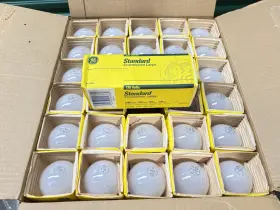 17933 GE Light Bulbs Frosted Incandecent