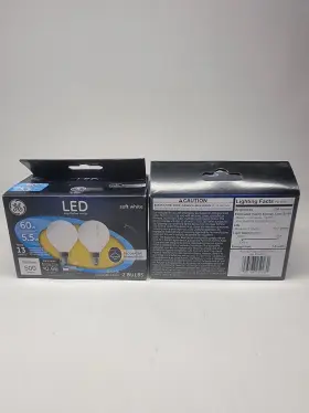 25046 GE Led Frosted Finish Bulbs