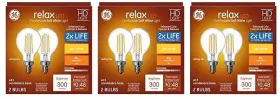 41530 GE Bulbs Relax Dimmable Led Light Fixture