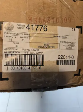 41777 GE Lighting Lamp Bipin Base