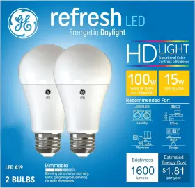 44149 GE Refresh Led Light Bulbs Pack