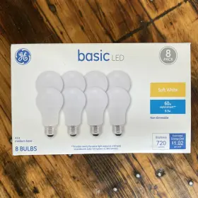 46239 GE Frosted Led Light Bulbs