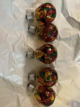 46645 GE Stained Glass Light Watts Base Bulb #2