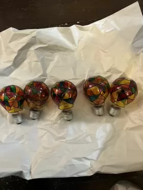 46645 GE Stained Glass Light Watts Base Bulb
