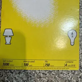 48672 GE Watts Pack Light Bulbs #3