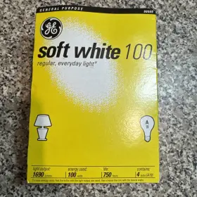 48672 GE Watts Pack Light Bulbs
