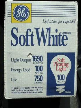 60A-W-2L-6PK GE Light Bulbs