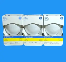 60G25-W GE Globe Light Bulb Led