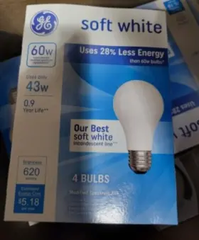 66248 GE Longer Light Bulb Energy #2