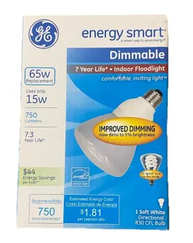66665 GE Dimmable Reflector Cfl Flood Light