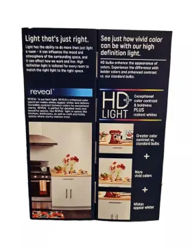 67773 GE Bulb Reveal Pure Clean Usage Light #2