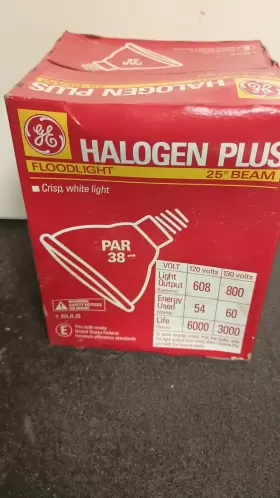 69135 GE Halogn Bulb Door Floodlight #2