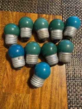 7-1-2S GE Christmas Lamp Light Bulb