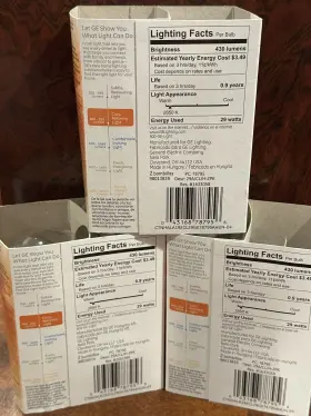 78795 GE Crystal Light Bulbs #2