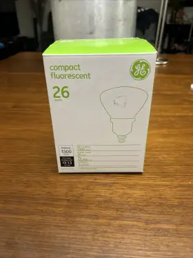80894 GE Fluorescent Floodlight Bulb Bright Lum