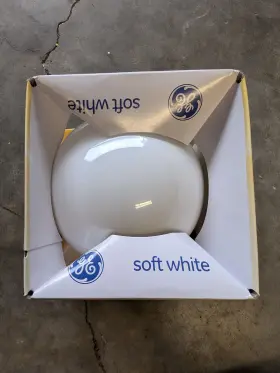90832 GE Frosted Globe Light #2