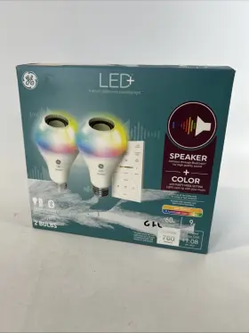 93130078 GE Led Speaker Changing Light Bulbs Remote Control