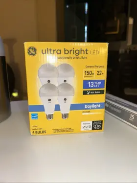 93130644 GE Led Light Bulb Ultra Bright