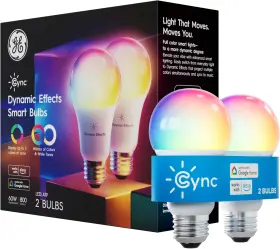 93131629 GE Dynamic Effects Led Smart Light Bulbs Bluetooth