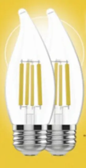 93131752 GE Pack Ultra Bright Led Med Base Light Bulb #2
