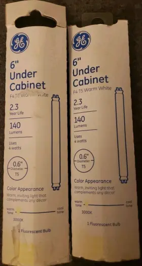 98111-T5 GE Bulb Fluorescent Cabinet