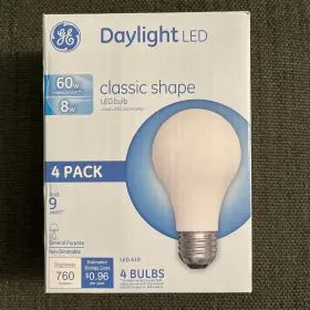 99192 GE Led Pack Light Bulbs Dimmable