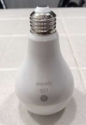 9DA21A-SPK GE Led Speaker Light Bulb Bluetooth Once