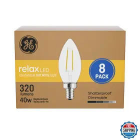 B07JBC44Q4 GE Relax Led Light Bulbs Candle Watts