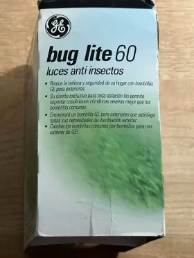 CG60-YA GE Bug Lite Light Bulb Pack Box #3