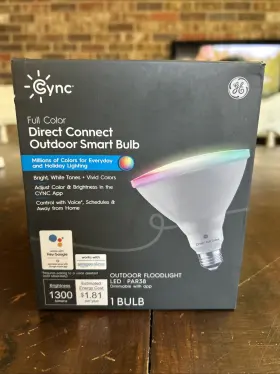 CLEDP3815CD1-BSS1P GE Cync Connect Smart Bulb Floodlight Led