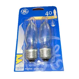 FMCD2 GE Candle Lamp Ebase