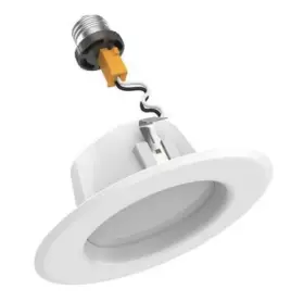 LED8DRS4-RVLT-LT GE Reveal Led Recessed Recess Downlight Base