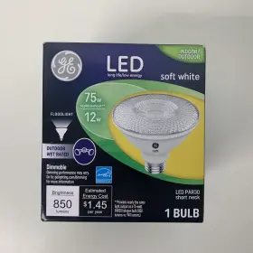 043168384438 GE LIGHTING Dimmable Led Flood Light Bulb Neck #2