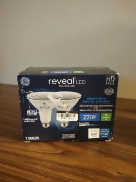 043168554305 GE LIGHTING Reveal Led Light Bulbs Neck Flood