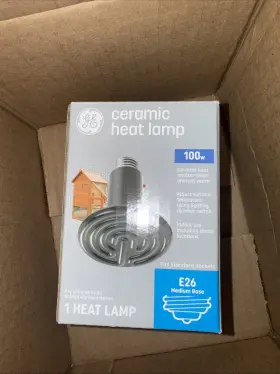 105687 GE LIGHTING Heat Bulb Animal Warming Device Lamp