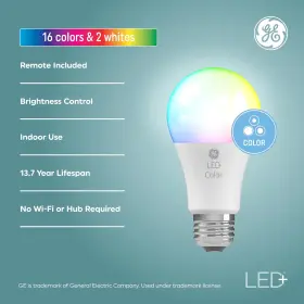93100205 GE LIGHTING Led Changing Light Bulbs Remote Wi Fi #2