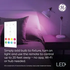 93100205 GE LIGHTING Led Changing Light Bulbs Remote Wi Fi #3