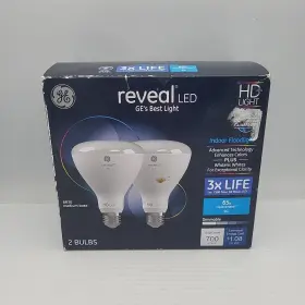 93128350 GE LIGHTING Reveal Neck Led Light Bulbs Dimable Spot
