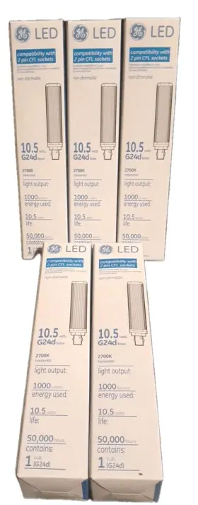 LED11G24D-H-827 GE LIGHTING Pin Cfl Bulb