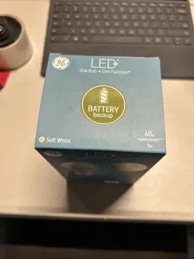 PK-00100405-2 GE LIGHTLING Lighting Led Backup Battery Bulb #2