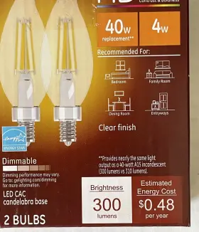 PC36893 GE Relax Led Finish Dimmable #3