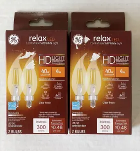 PC36893 GE Relax Led Finish Dimmable