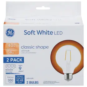 043168548083 GE REFRESH Globe Bulb Light